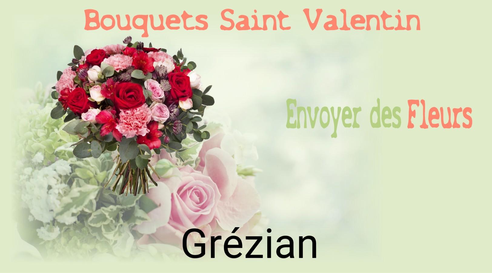 Roses de Saint-Valentin livrées à Grézian